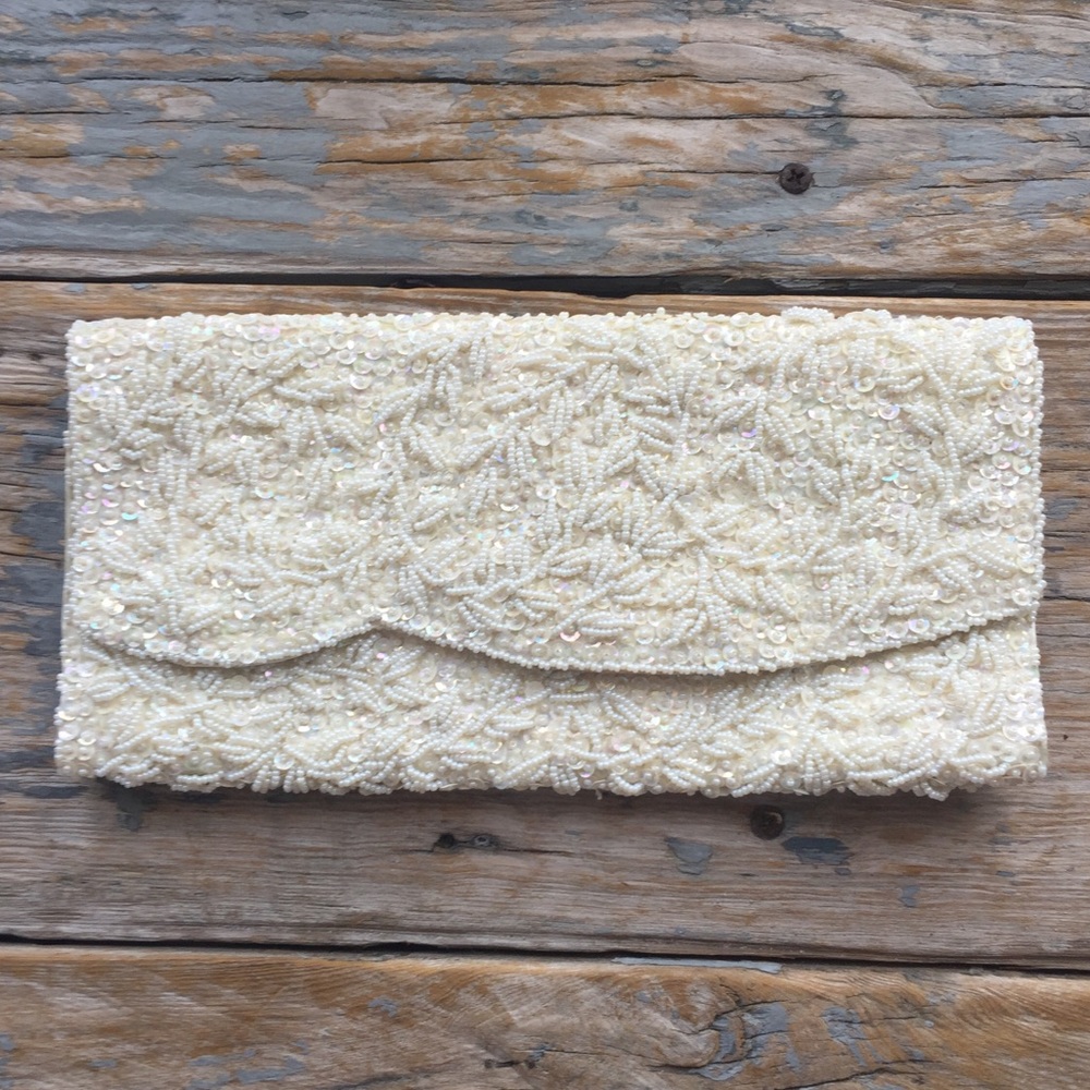 Vintage Beaded Clutch