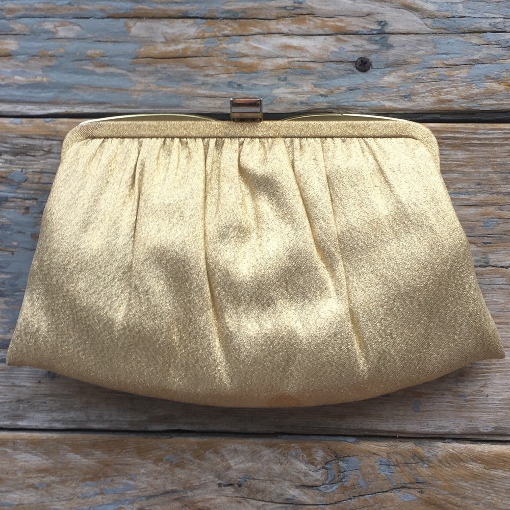 Vintage Andi Gold Clutch