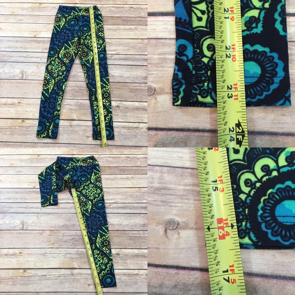 SOLD 🌈Sz S/M LuLaRoe Girl Skinny Stretch Legging - Picture 2 of 8