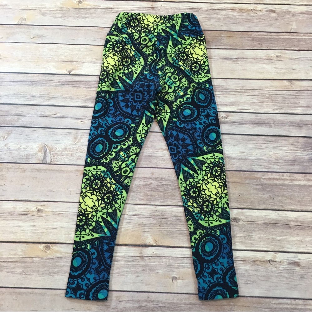 SOLD 🌈Sz S/M LuLaRoe Girl Skinny Stretch Legging - Picture 5 of 8