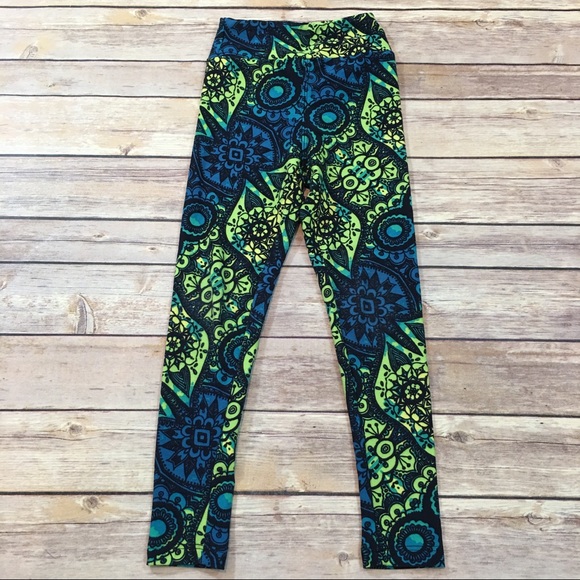 SOLD 🌈Sz S/M LuLaRoe Girl Skinny Stretch Legging - Picture 6 of 8