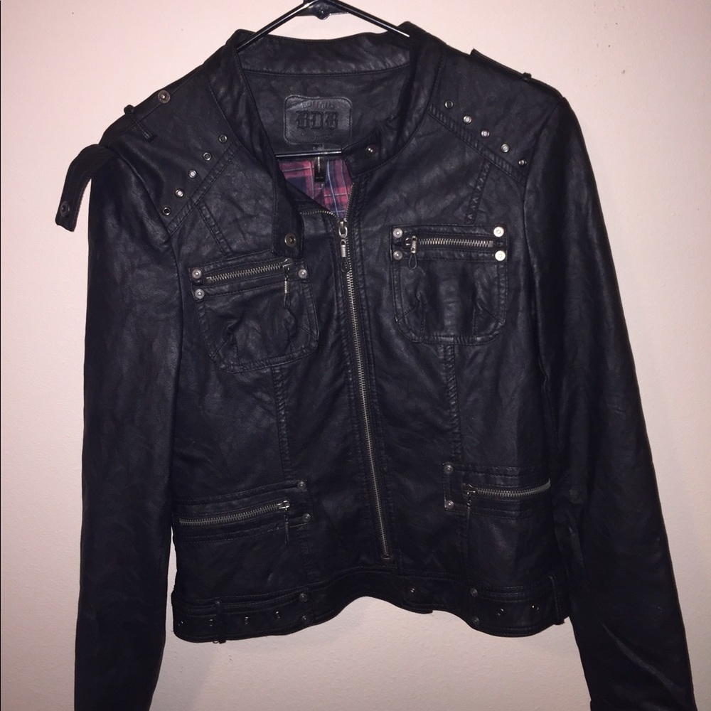 Leather jacket
