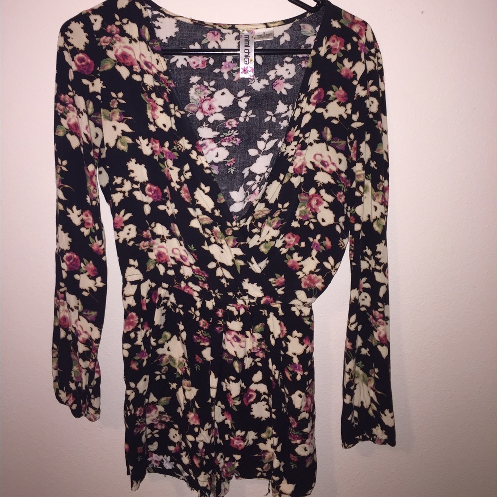 Floral romper