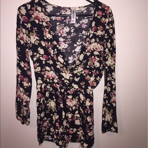 Floral romper