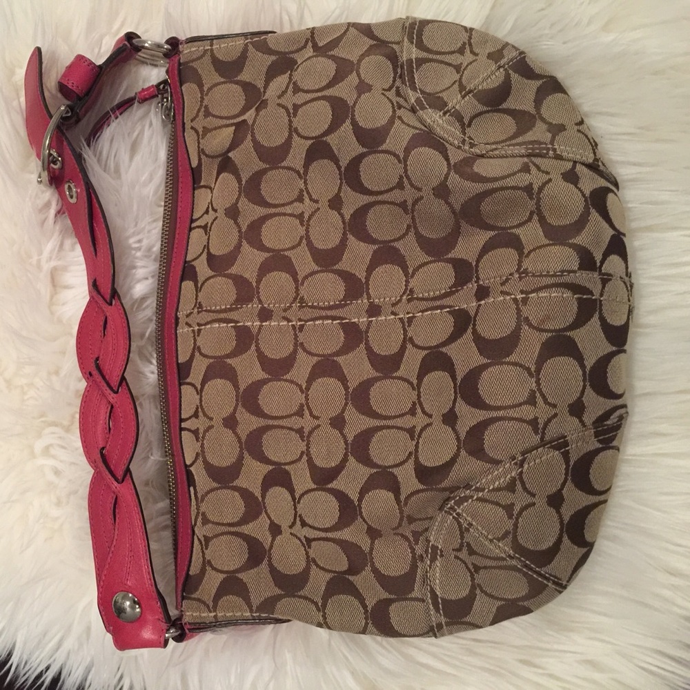 Authentic coach purse hobo