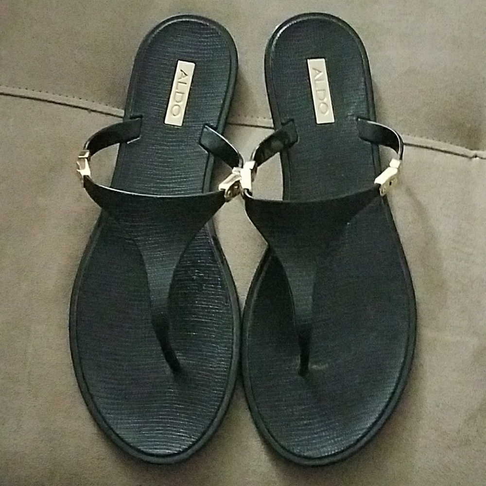 Aldo flip flop - black