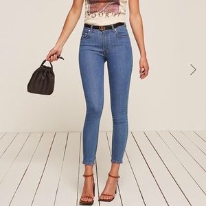 Reformation High and Skinny Jean