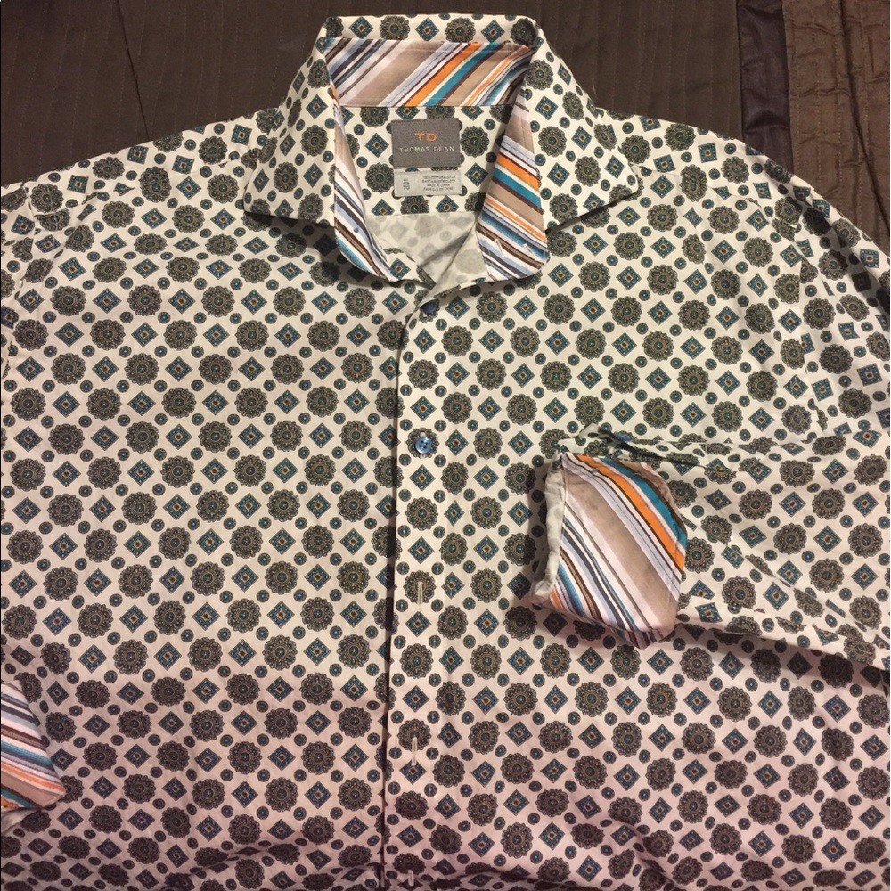 Men's button down dress shirt