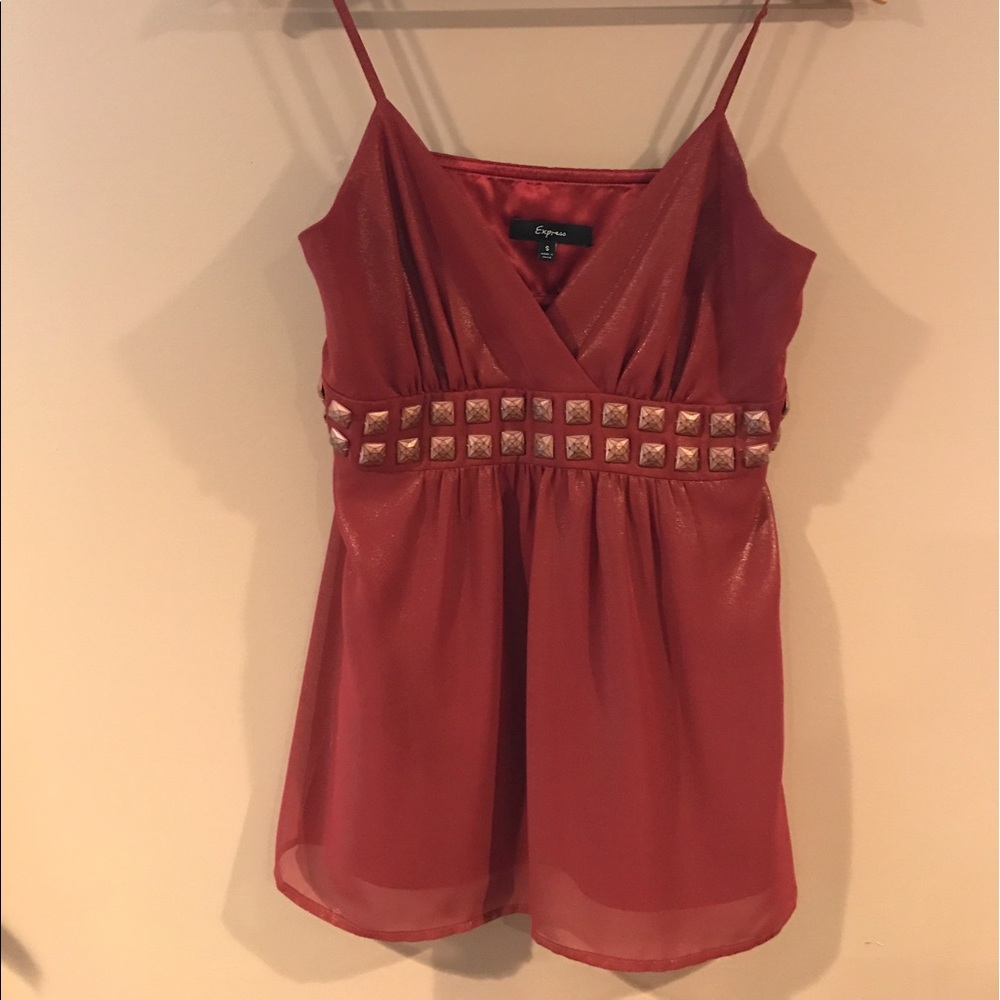 Shimmery express babydoll top