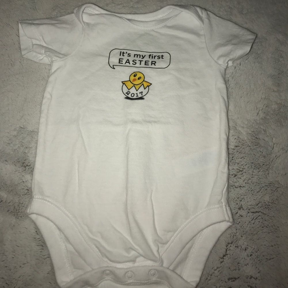 "FIRST EASTER" onesie!