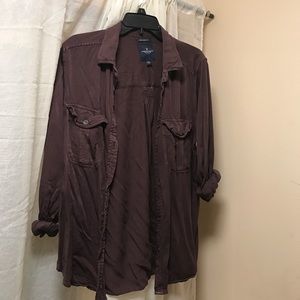 American Eagle button down shirt