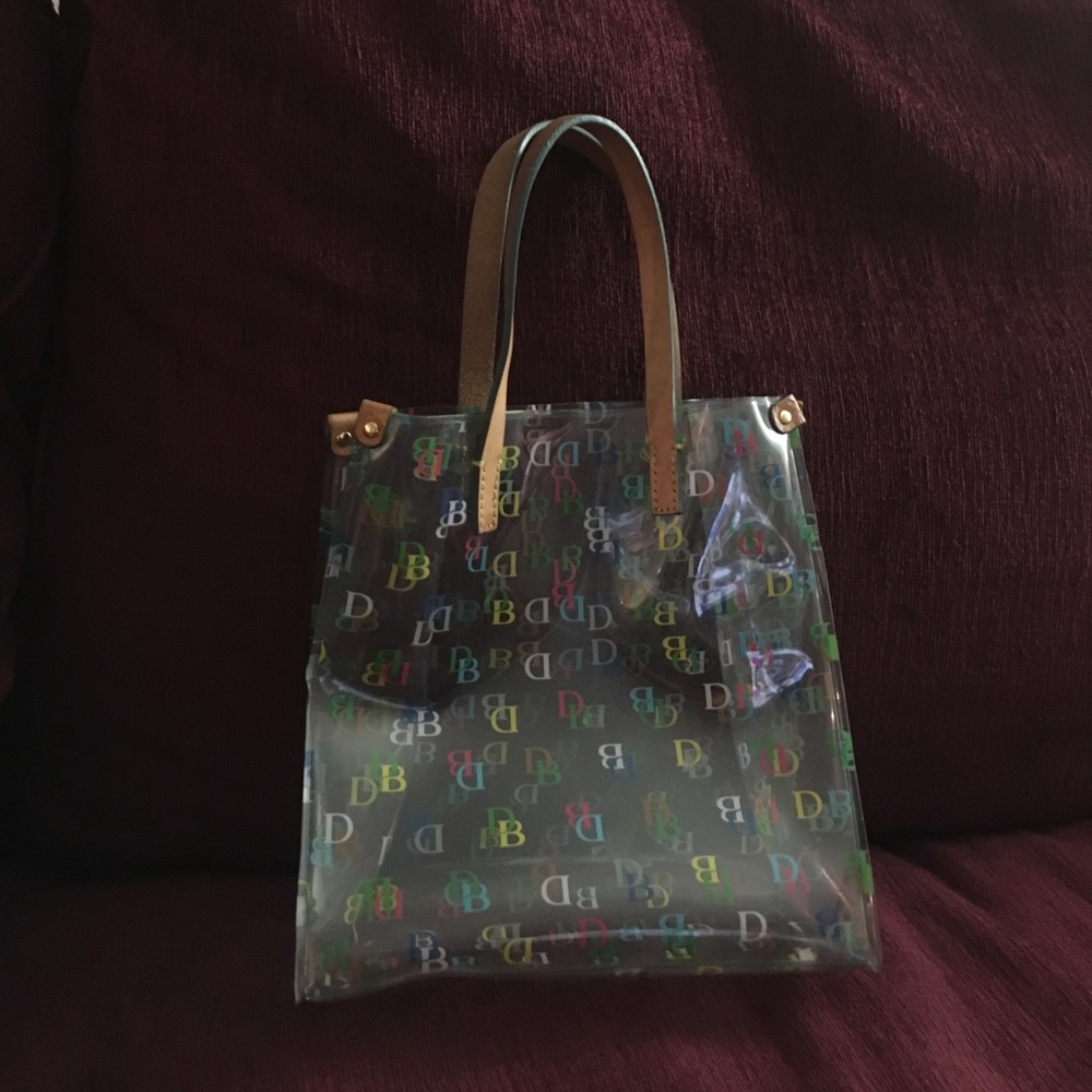 Authentic Dooney & Bourke Clear Bag