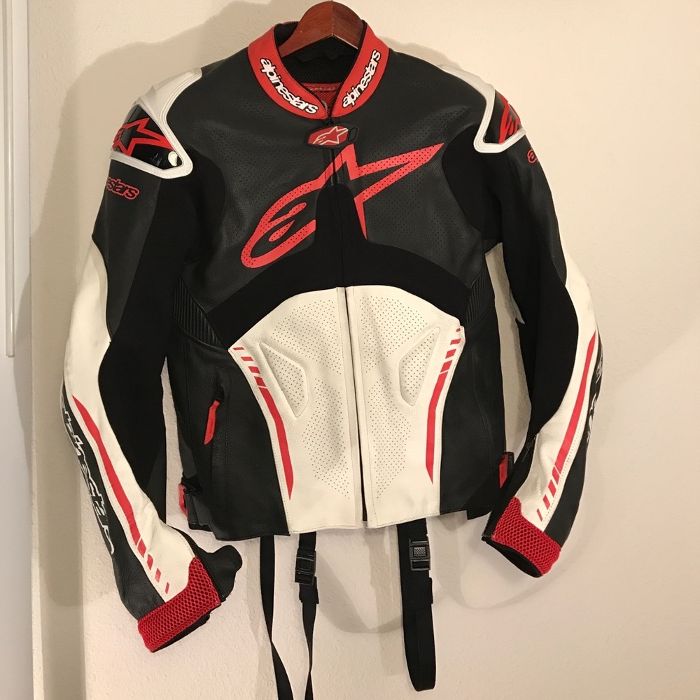 [alpinestars] leather jacket