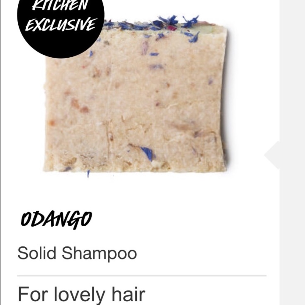 Lush Odango shampoo bar 🇬🇧 U.K. Kitchen