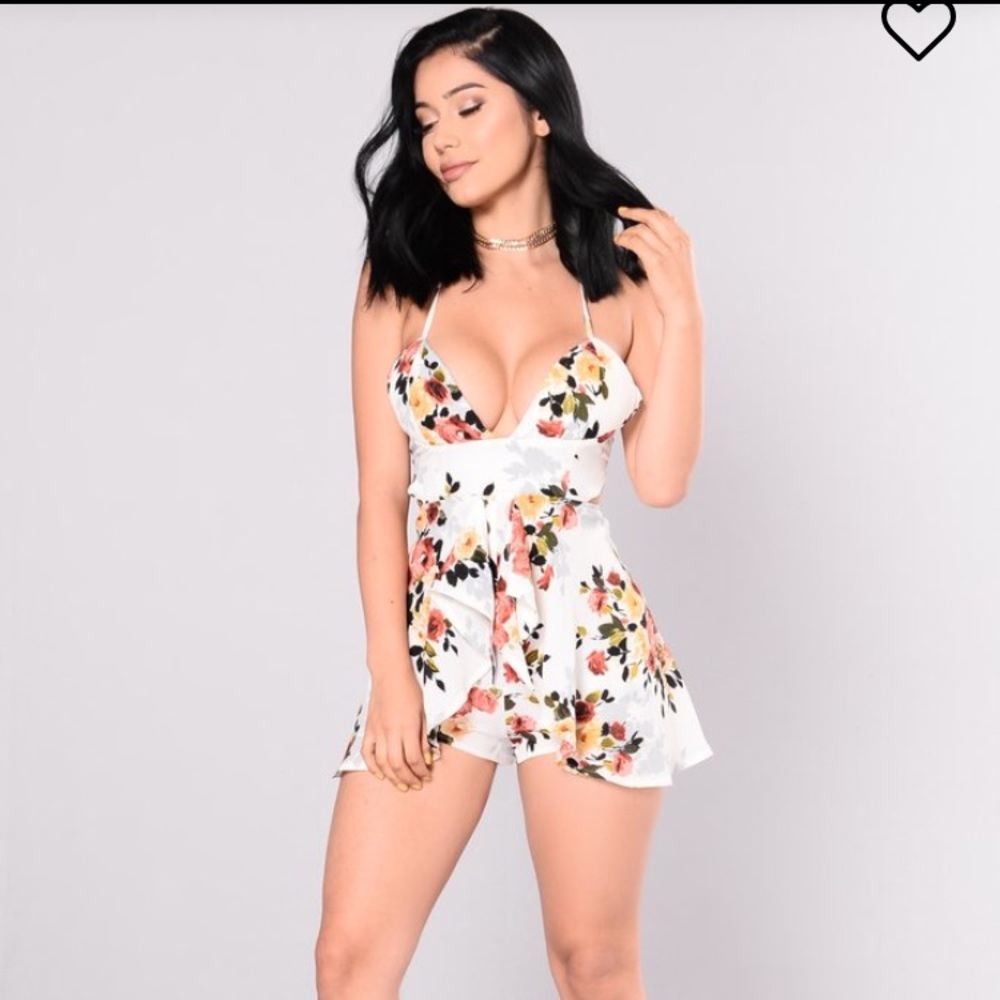 Floral romper
