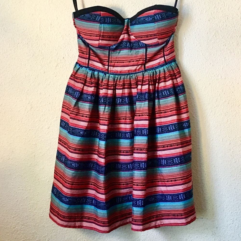 Band of Gypsies 🎪 Strapless Sun Dress - Picture 1 of 5