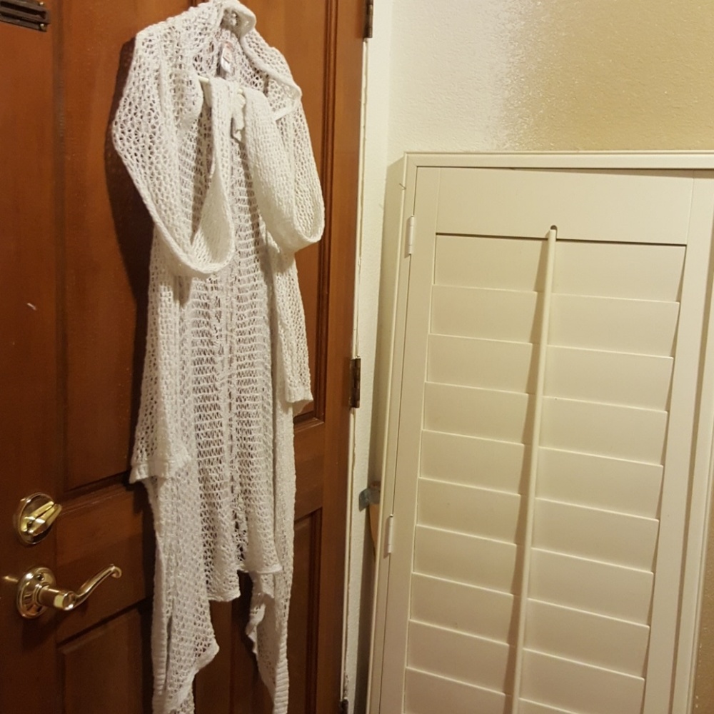 Bohemian Beach Crocheted Wrap