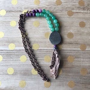 Tassel necklace