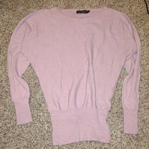 Pink-lavender sweater