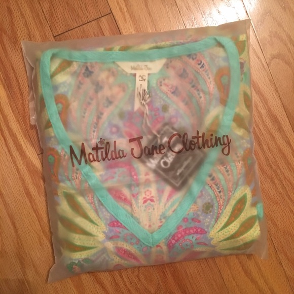 ❌SOLD❌🆕Matilda Jane Capeside Cover Up sz Small - Picture 4 of 5