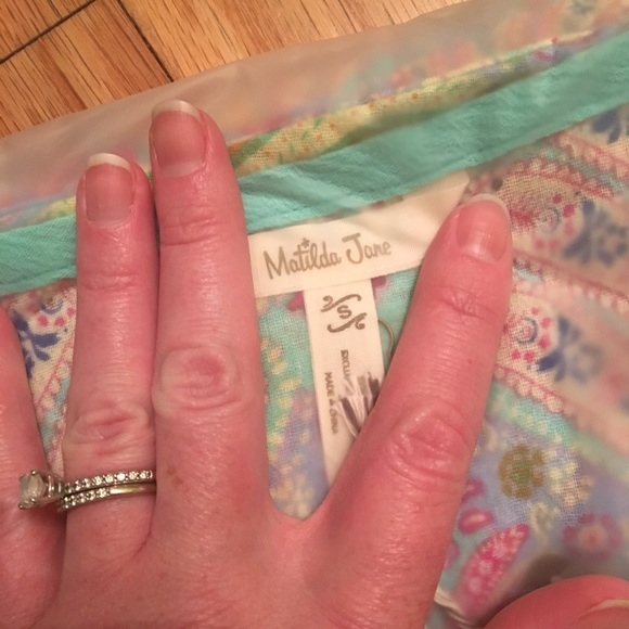 ❌SOLD❌🆕Matilda Jane Capeside Cover Up sz Small - Picture 5 of 5