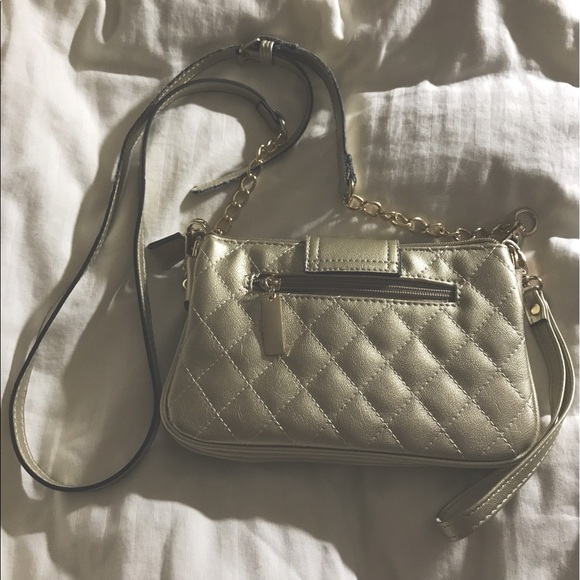 Charming Charlie Quilted Queen Crossbody, Gold - Picture 2 of 4