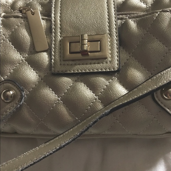 Charming Charlie Quilted Queen Crossbody, Gold - Picture 4 of 4