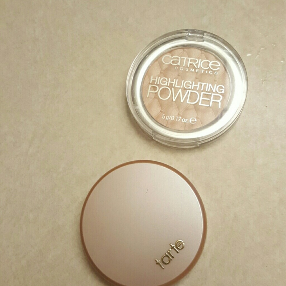 Tarte and Catrice Highlighters