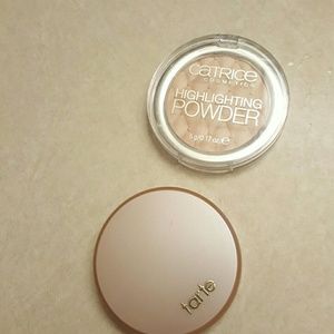 Tarte and Catrice Highlighters