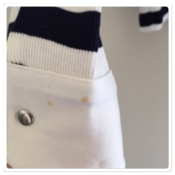 Ralph Lauren stripe polo knit top - Picture 2 of 2