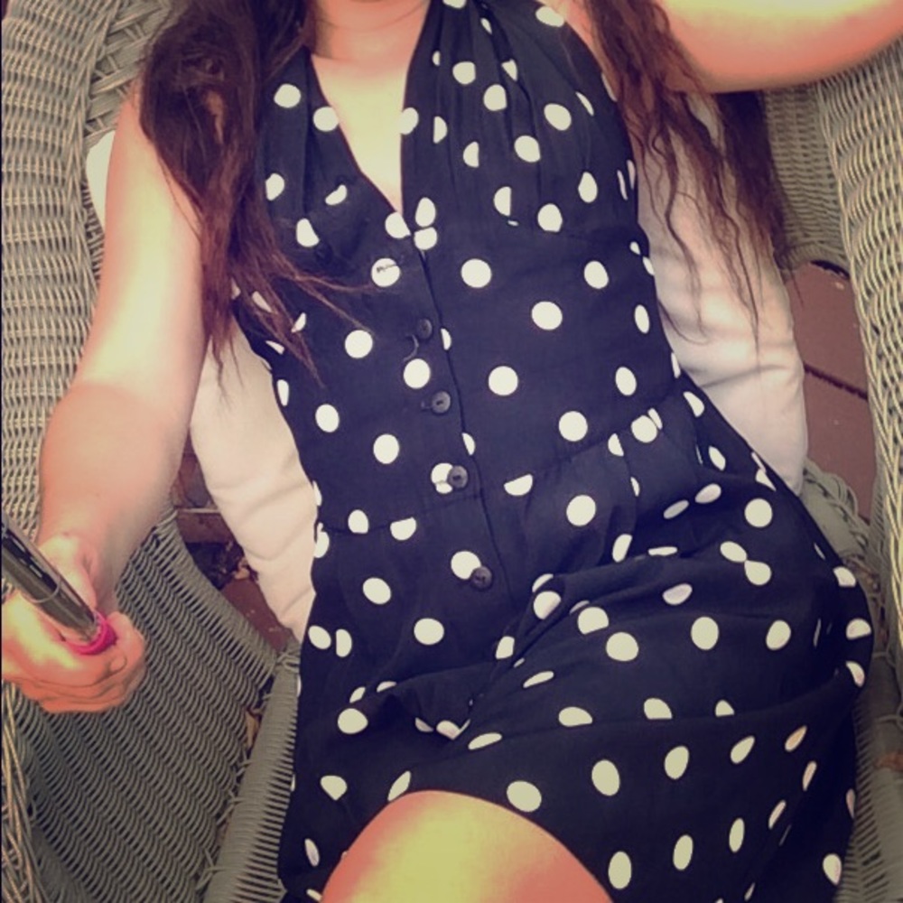 Polka dot Romper