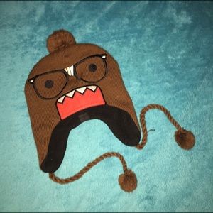 Domo beanie.