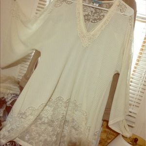 Long flowy angelic top