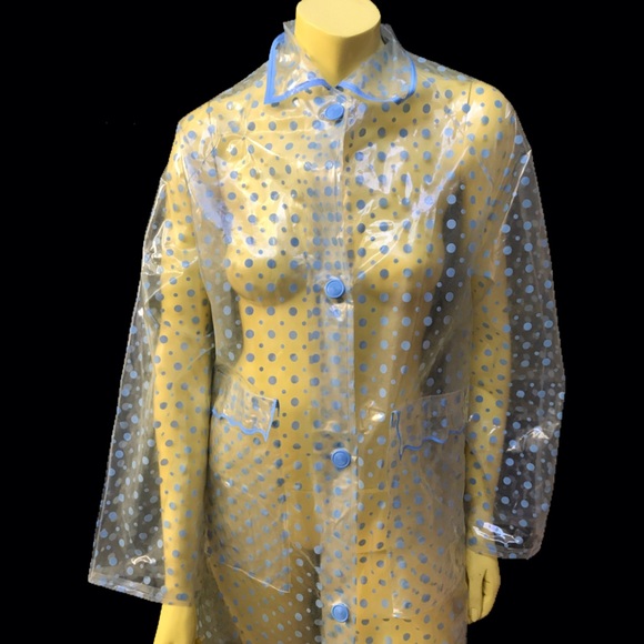 •🚫SOLD🚫 Polkadot Rain Jacket & Bucket Hat 💦• - Picture 4 of 4