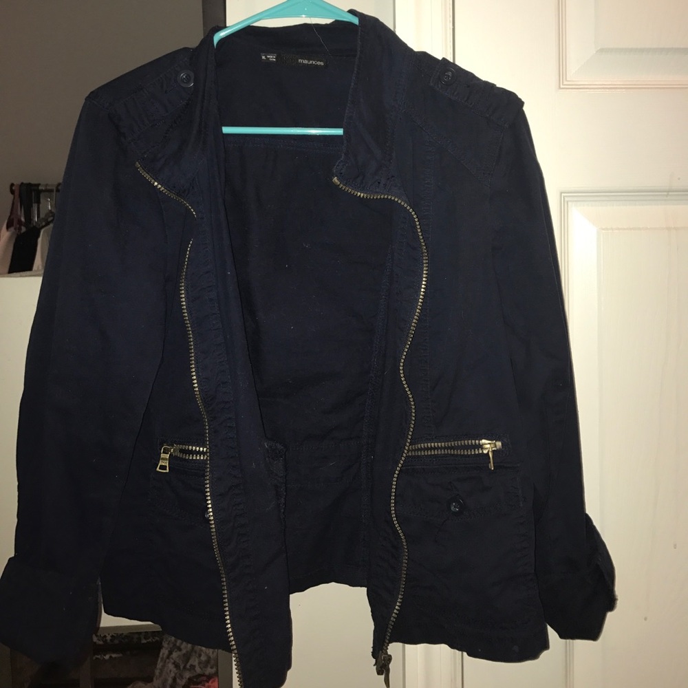 Navy blue jacket
