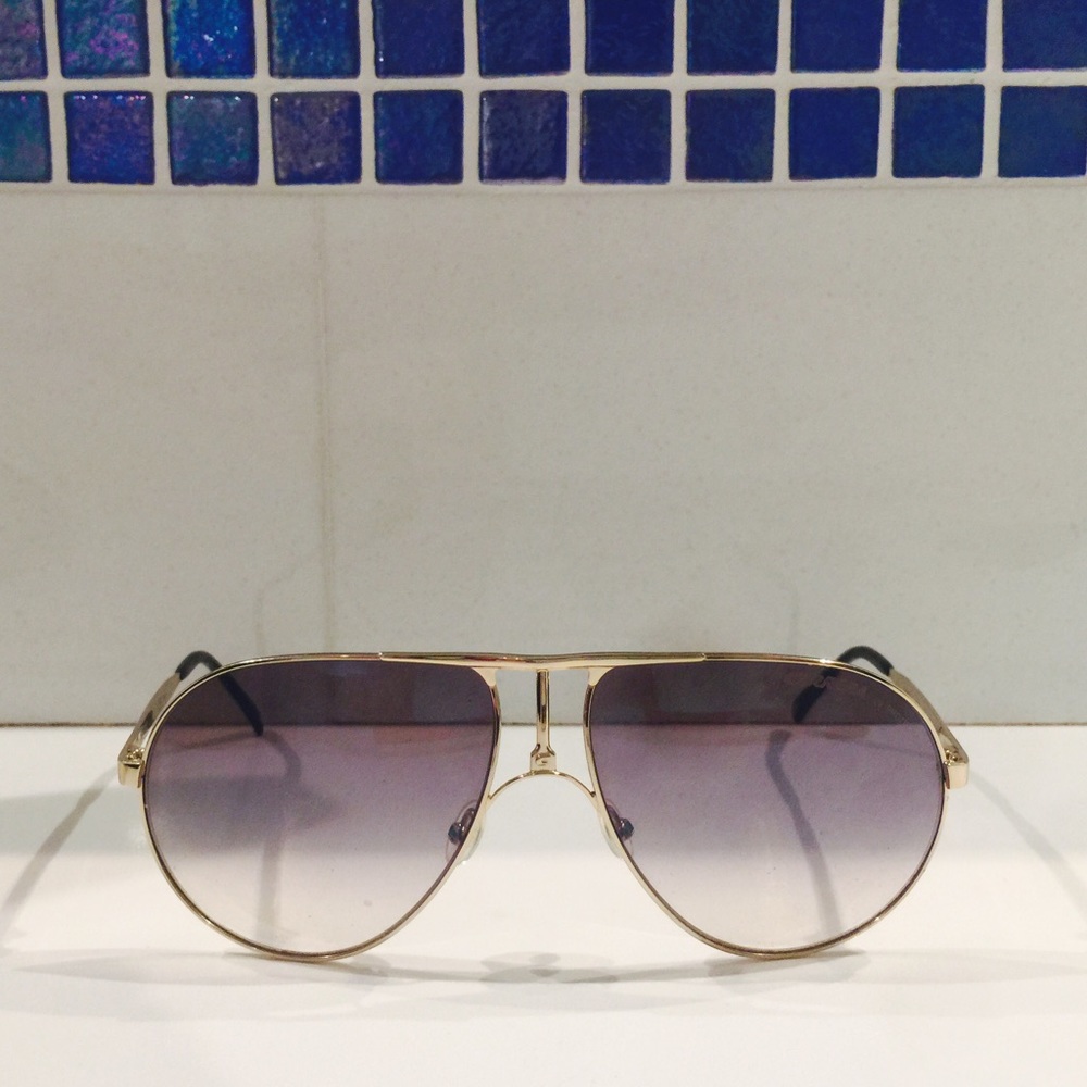 Carrera UV Protection Aviator Sunglasses