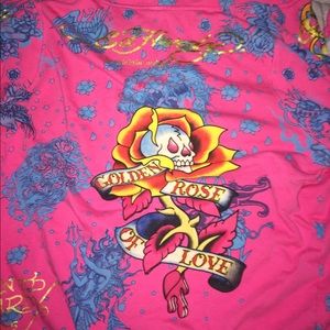 Vintage ed hardy coat