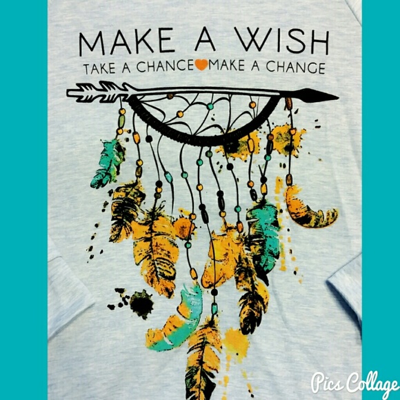 Light Blue Feather Dream-Catcher Hoodie - Picture 3 of 3