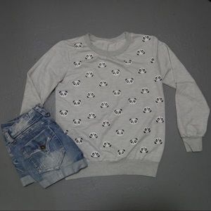 Cute panda sweater