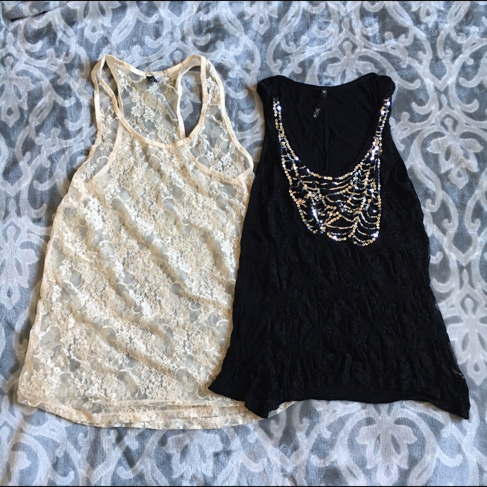 🎀 Cute Lace Tops