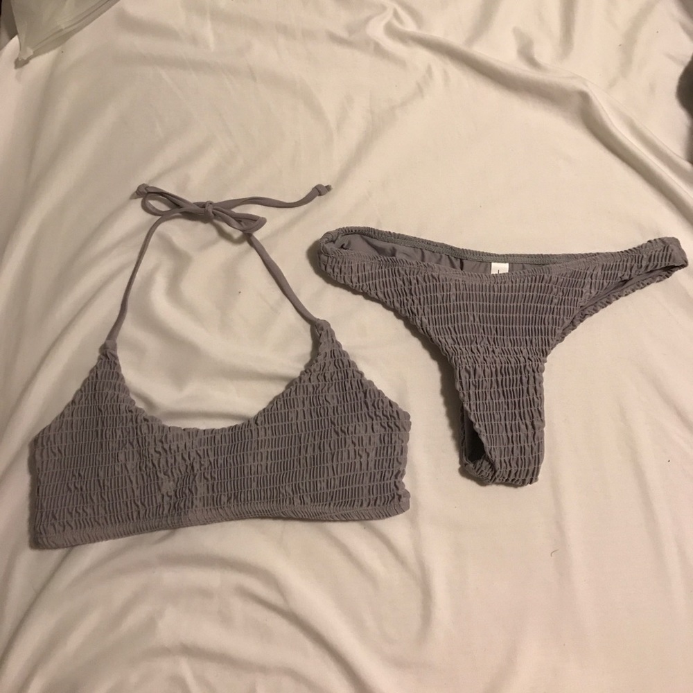 Light grey bikini set