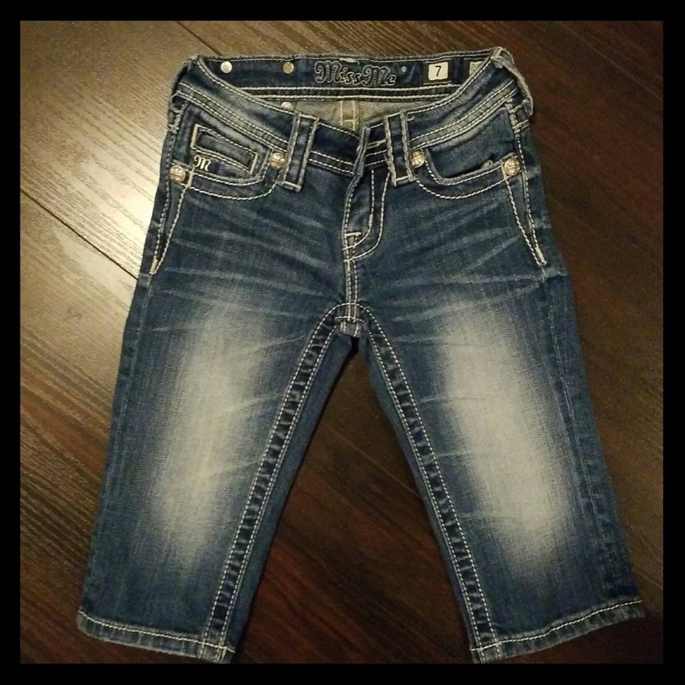 Girls Authentic Miss Me Capri