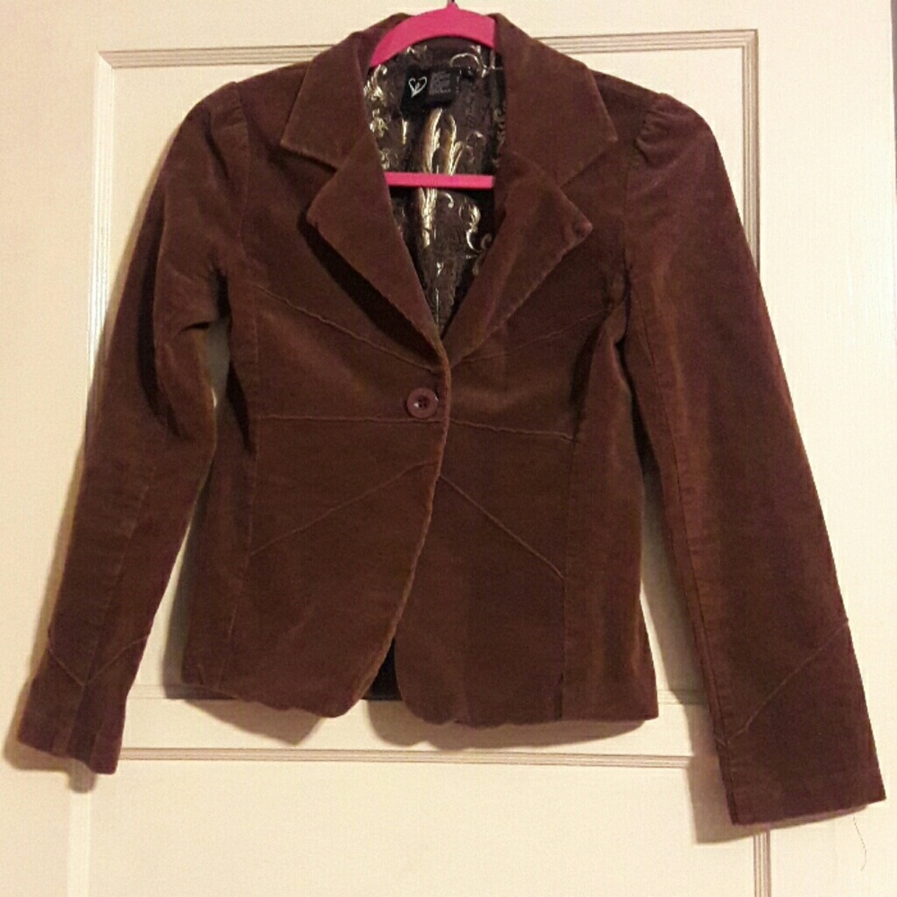 Small Brown Suit Jacket