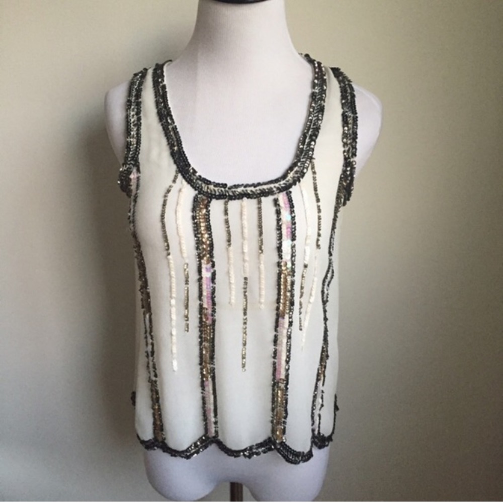 Lipsy Embellished Sequin Tank Top from ASOS
