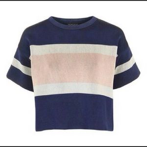 ISO Modern Stripe Boxy Tee