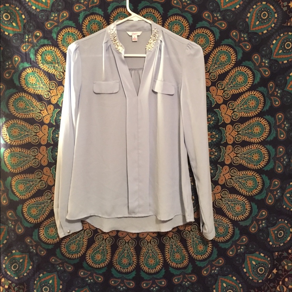 Jewel detailed blouse