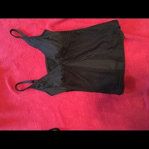 Black tankini