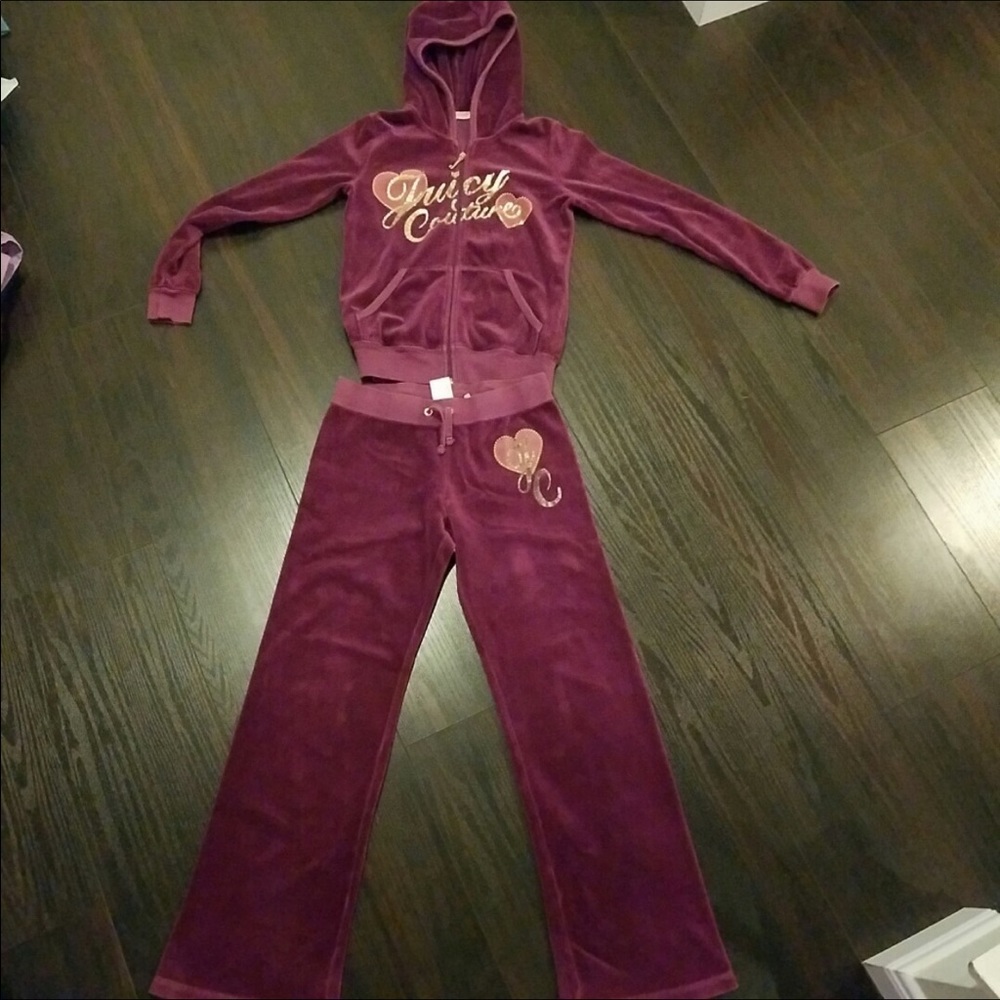 Authentic 2 piece Juicy Couture Set