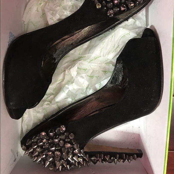 Sam Edelman Black Suede shoes 7/1/2 - Picture 1 of 4