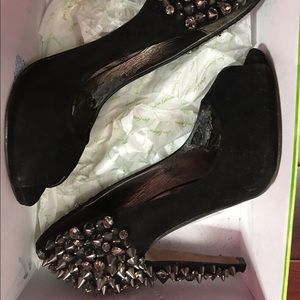 Sam Edelman Black Suede shoes 7/1/2